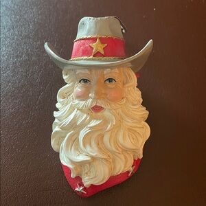Kurt Adler Santa Western Cowboy Ornament